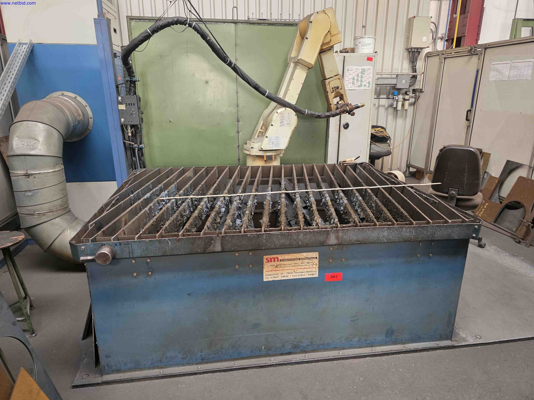 Machines and systems in the fields of plant engineering, boiler construction, environmental technology, waste water and waste treatment, large parts processing, welded constructions-1