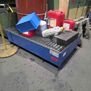 Hazardous goods drip tray Denios Basis E-Palette