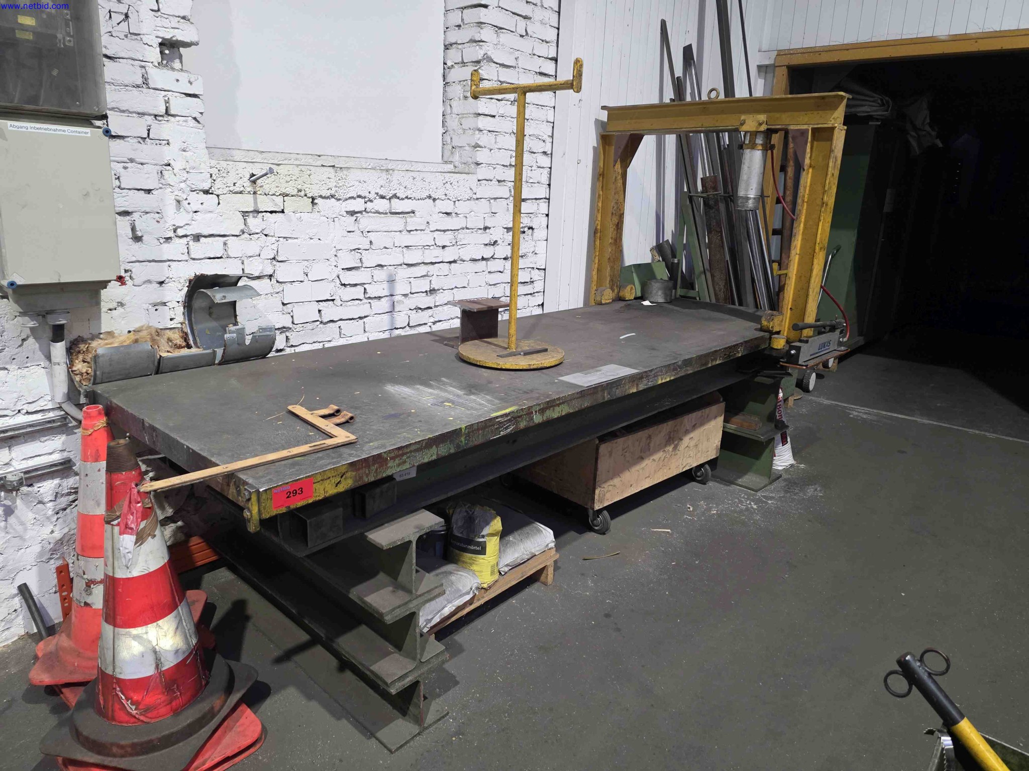 Machines and systems in the fields of plant engineering, boiler construction, environmental technology, waste water and waste treatment, large parts processing, welded constructions-1