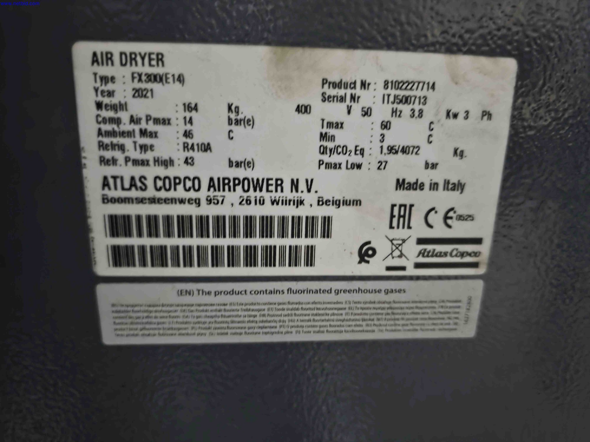 Machines and systems in the fields of plant engineering, boiler construction, environmental technology, waste water and waste treatment, large parts processing, welded constructions-9