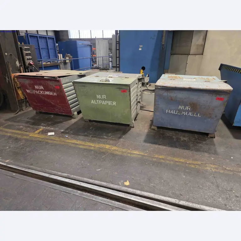 Machines and systems in the fields of plant engineering, boiler construction, environmental technology, waste water and waste treatment, large parts processing, welded constructions-1