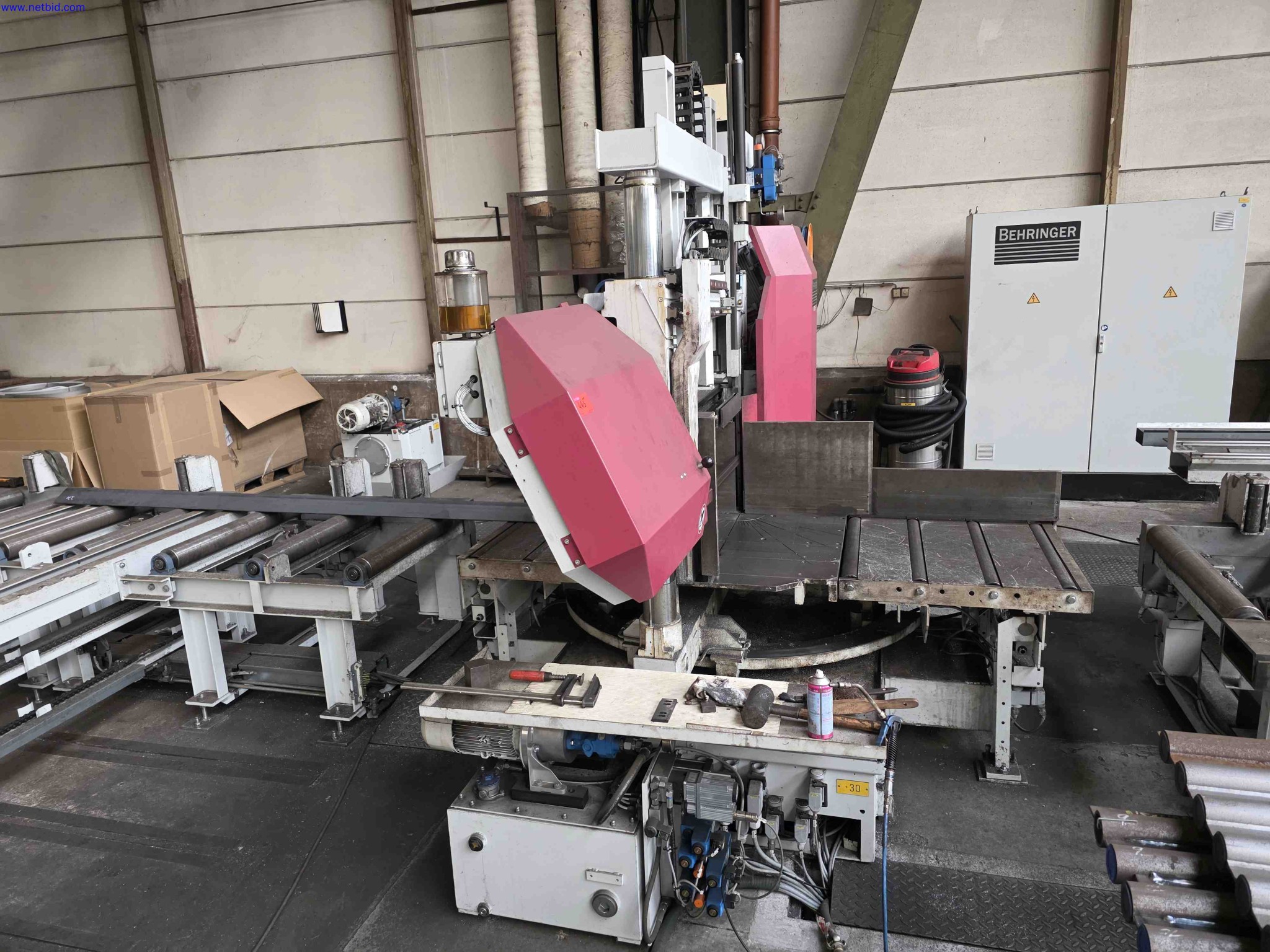 Machines and systems in the fields of plant engineering, boiler construction, environmental technology, waste water and waste treatment, large parts processing, welded constructions-15