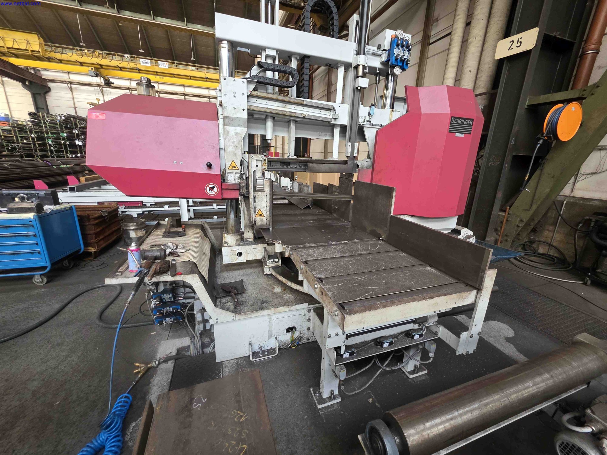 Machines and systems in the fields of plant engineering, boiler construction, environmental technology, waste water and waste treatment, large parts processing, welded constructions-23