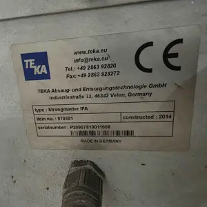 Mobile welding fume extraction system Teka Strongmaster EFA