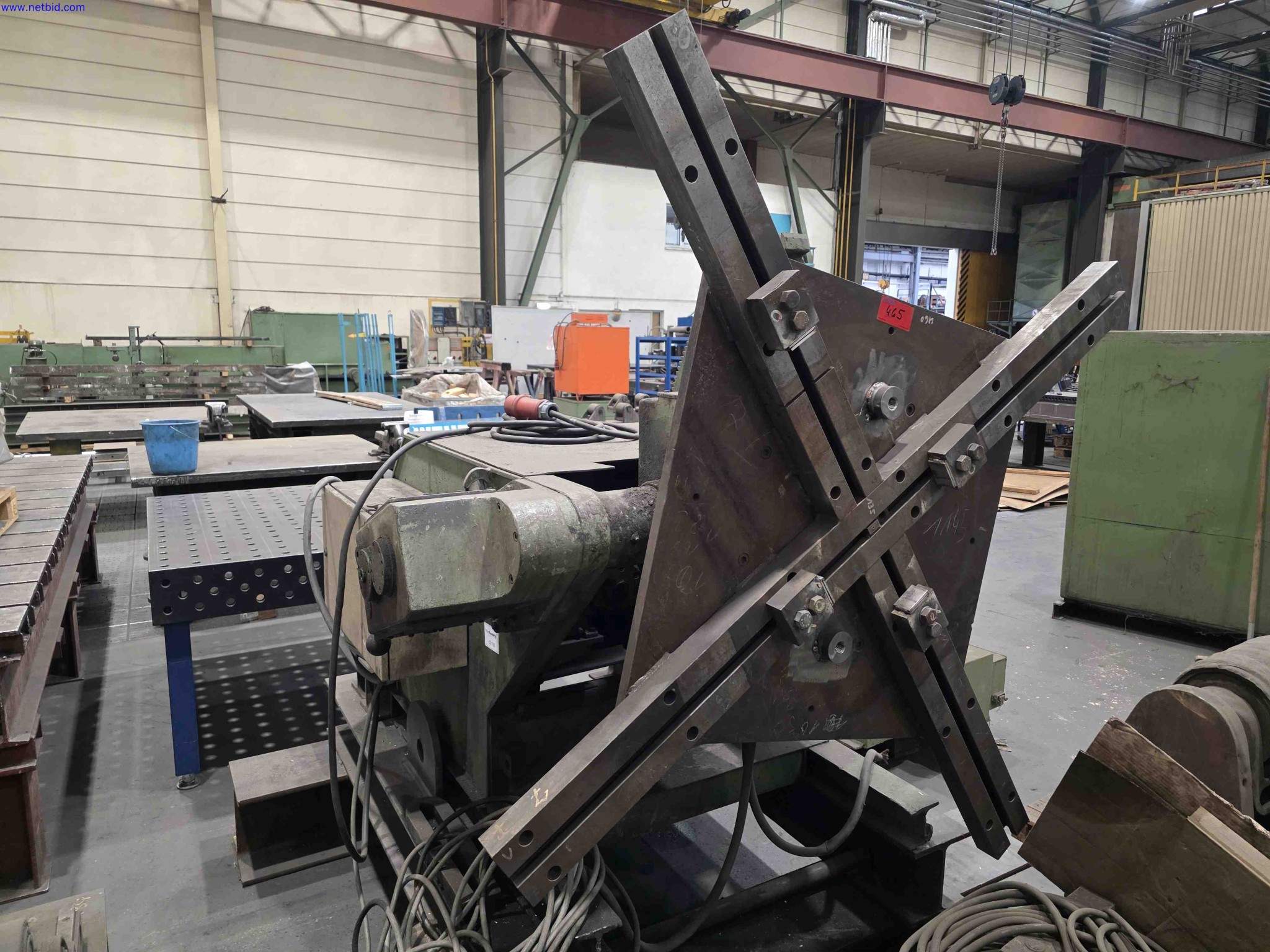 Machines and systems in the fields of plant engineering, boiler construction, environmental technology, waste water and waste treatment, large parts processing, welded constructions-1