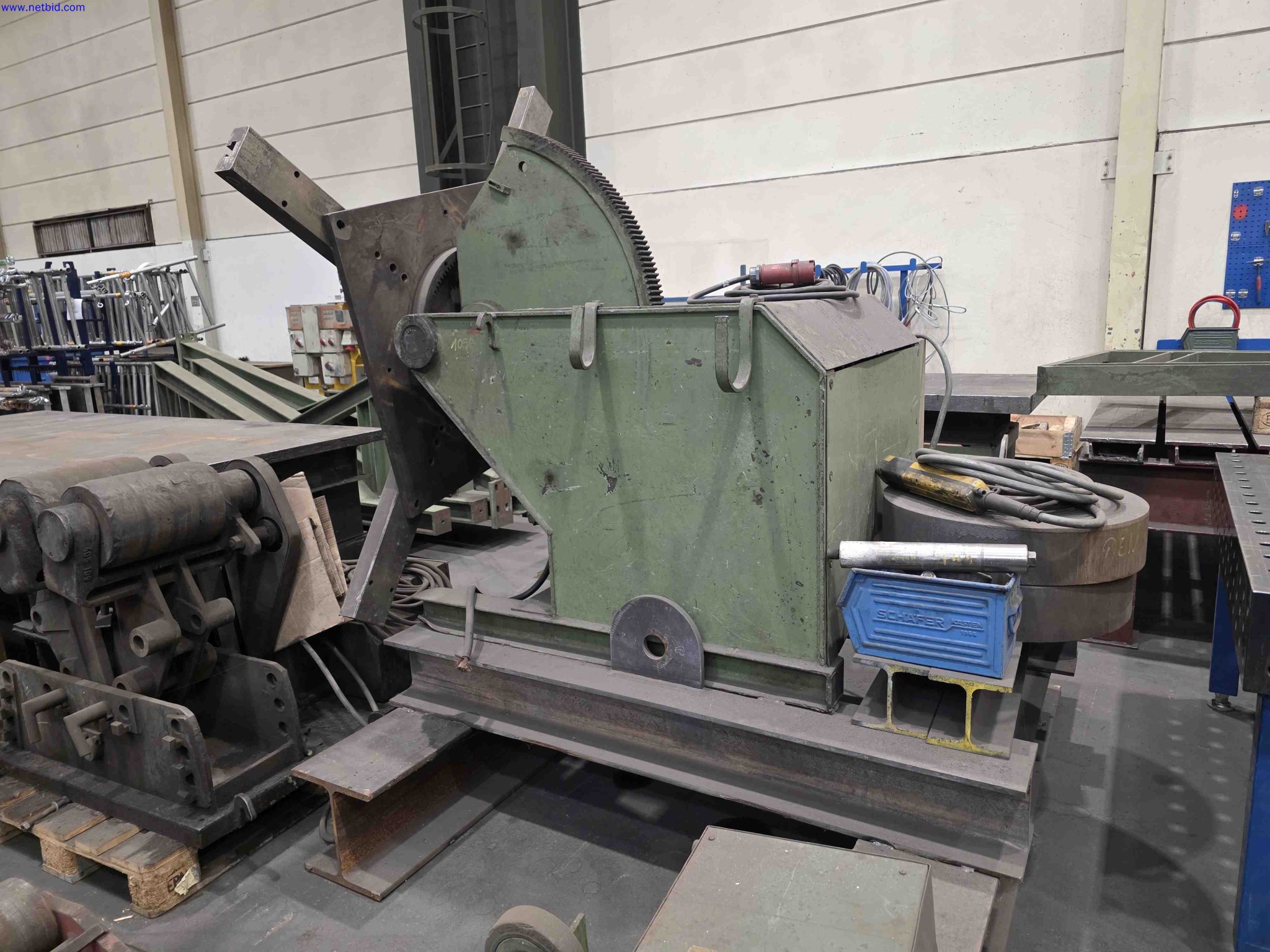 Machines and systems in the fields of plant engineering, boiler construction, environmental technology, waste water and waste treatment, large parts processing, welded constructions-2