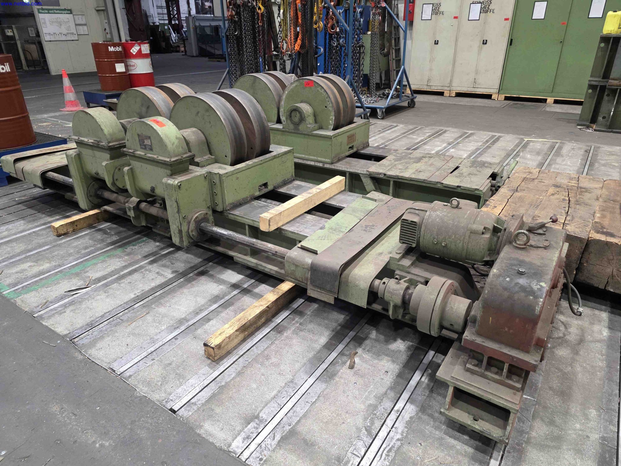 Machines and systems in the fields of plant engineering, boiler construction, environmental technology, waste water and waste treatment, large parts processing, welded constructions-1