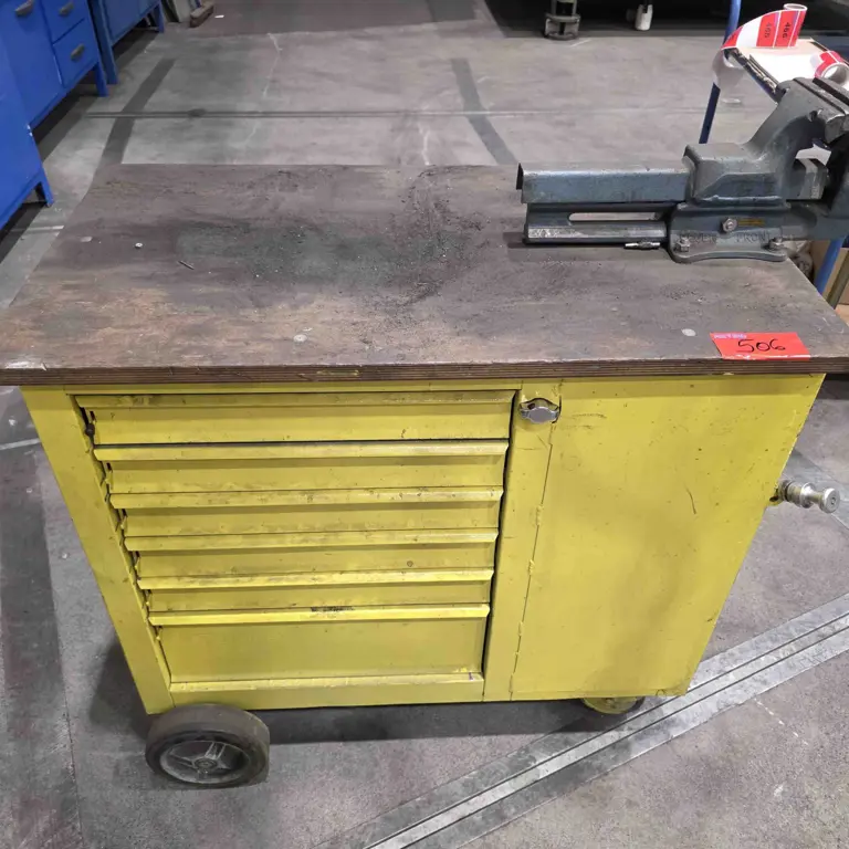 Workshop trolley (yellow)