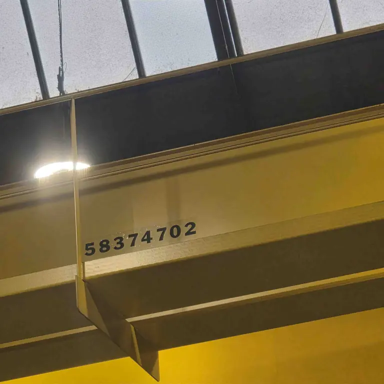 Double girder bridge crane Konecranes