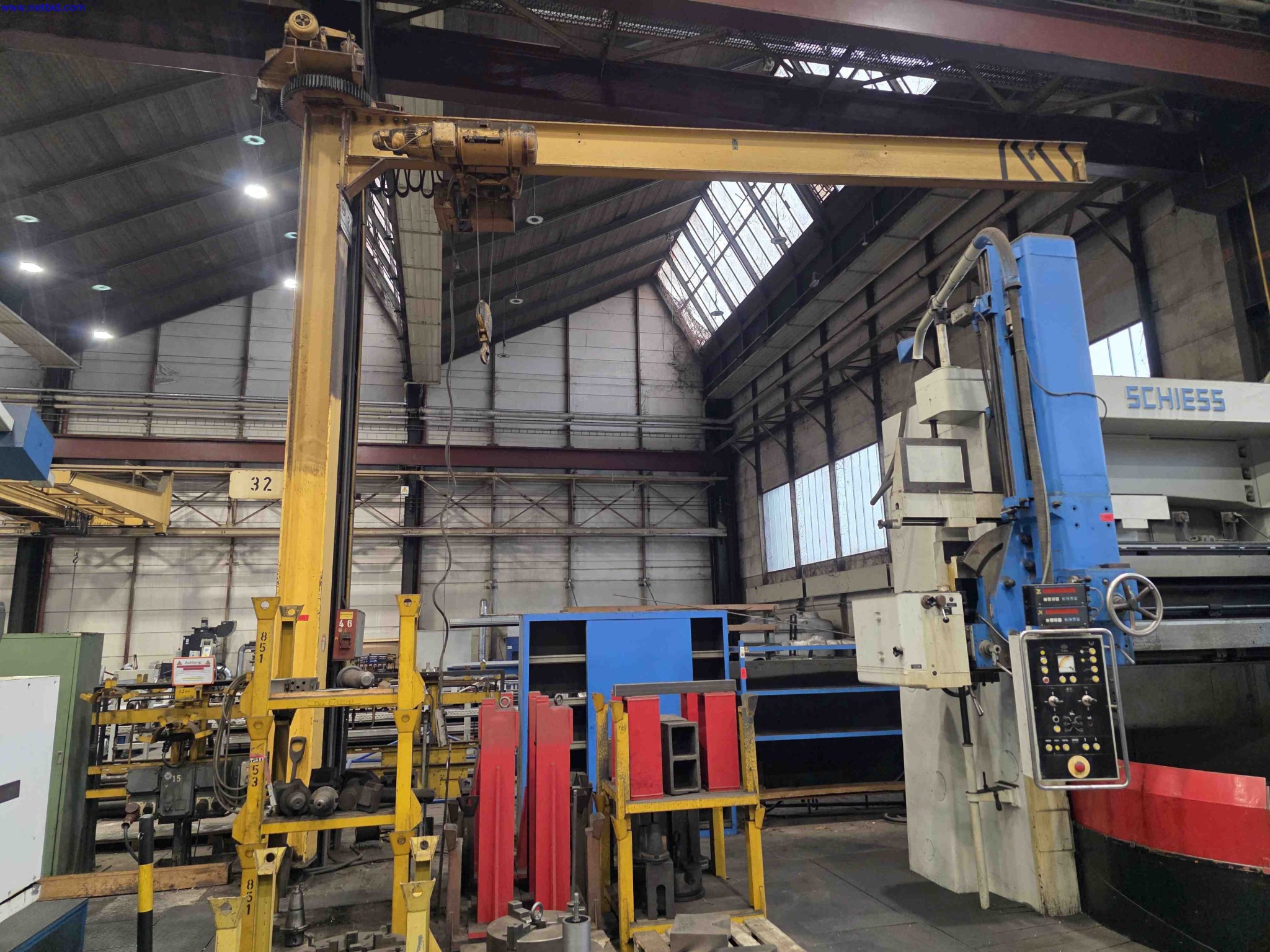 Machines and systems in the fields of plant engineering, boiler construction, environmental technology, waste water and waste treatment, large parts processing, welded constructions-1