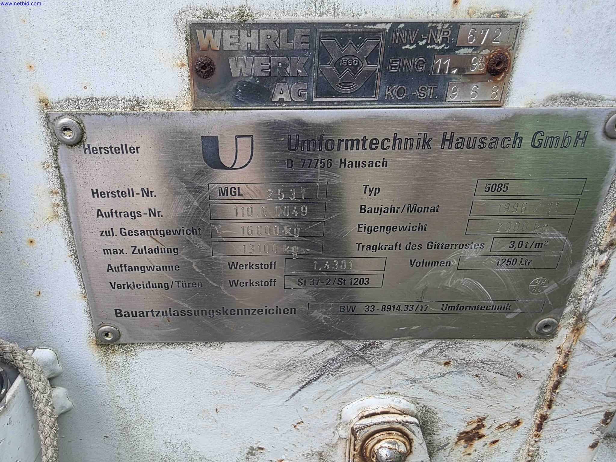 Machines and systems in the fields of plant engineering, boiler construction, environmental technology, waste water and waste treatment, large parts processing, welded constructions-2