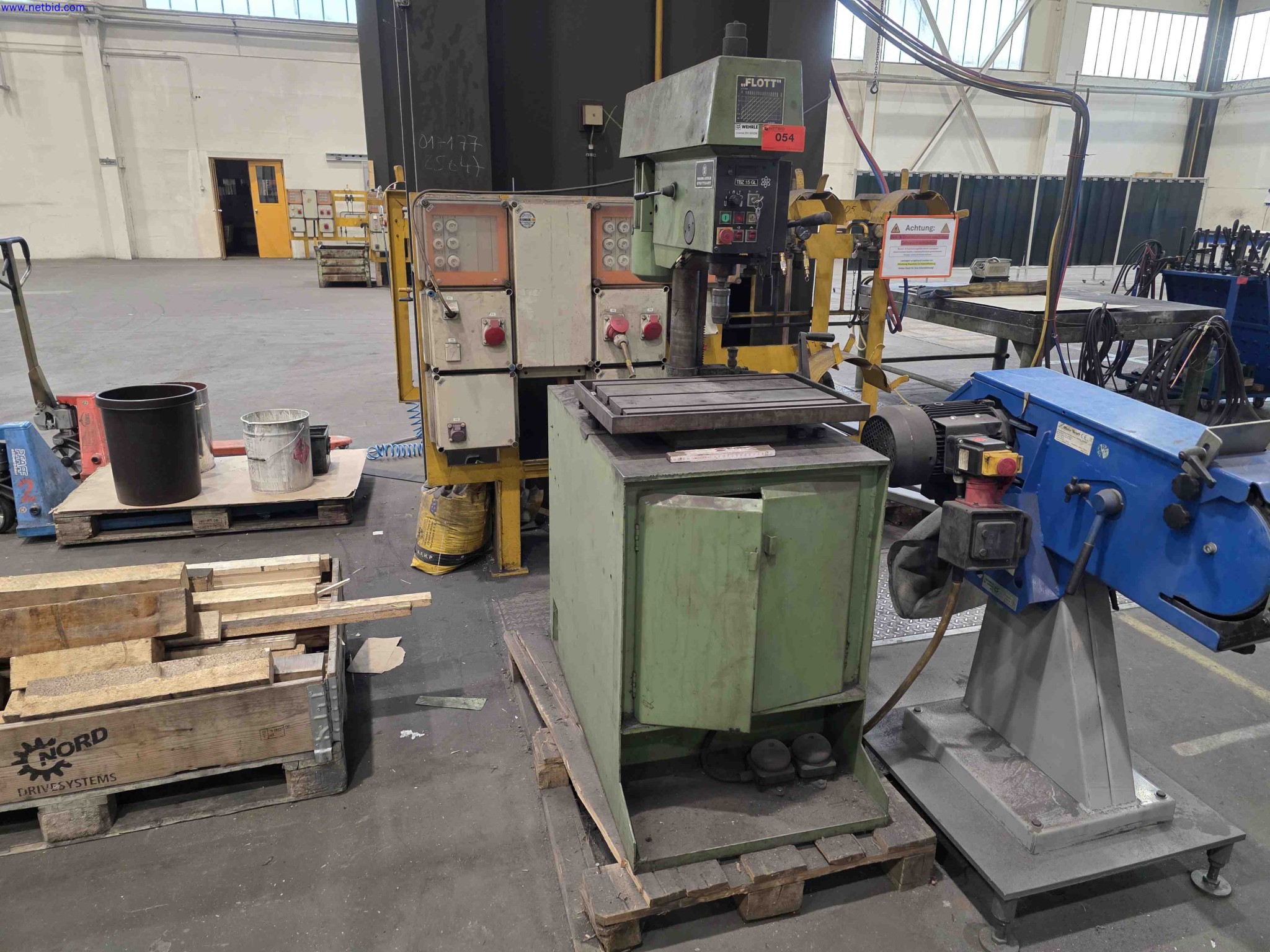 Machines and systems in the fields of plant engineering, boiler construction, environmental technology, waste water and waste treatment, large parts processing, welded constructions-1