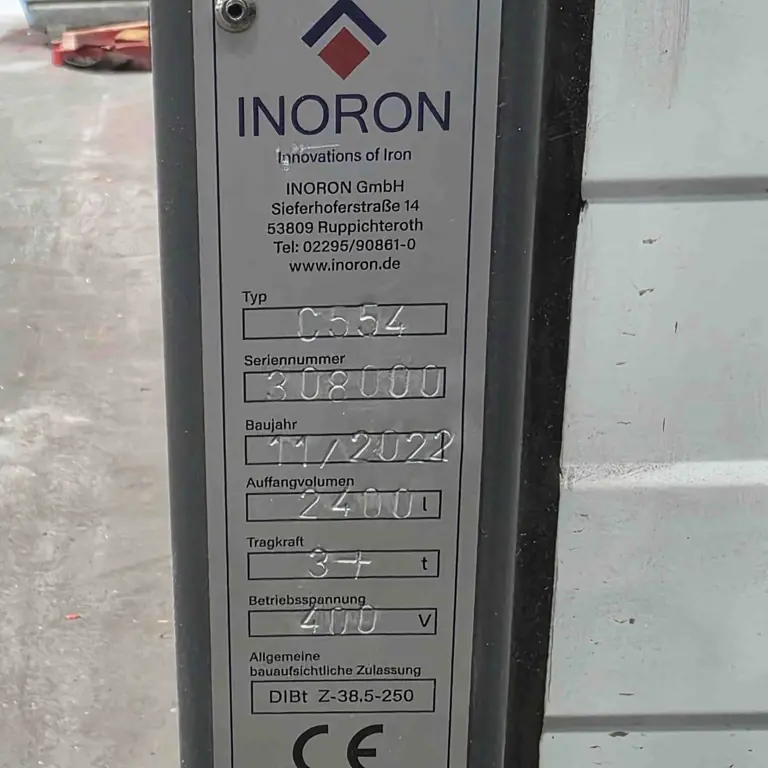 Washing area system (surcharge subject to change) INORON Cliner Waschplatz C554