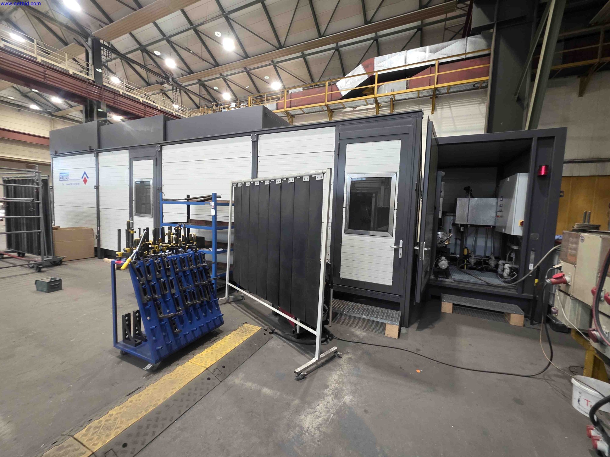 Machines and systems in the fields of plant engineering, boiler construction, environmental technology, waste water and waste treatment, large parts processing, welded constructions-6