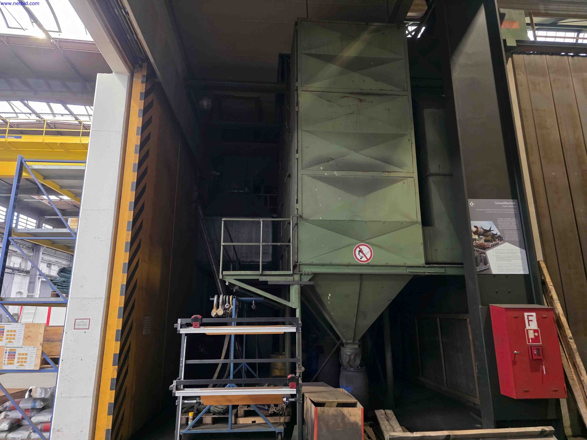 Machines and systems in the fields of plant engineering, boiler construction, environmental technology, waste water and waste treatment, large parts processing, welded constructions-1