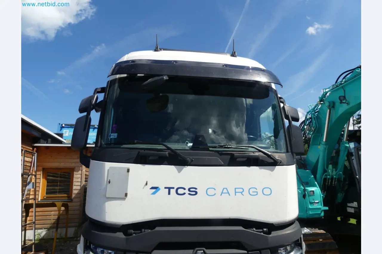 Renault en Ford trekkers en Knapen K 100 opleggers-18