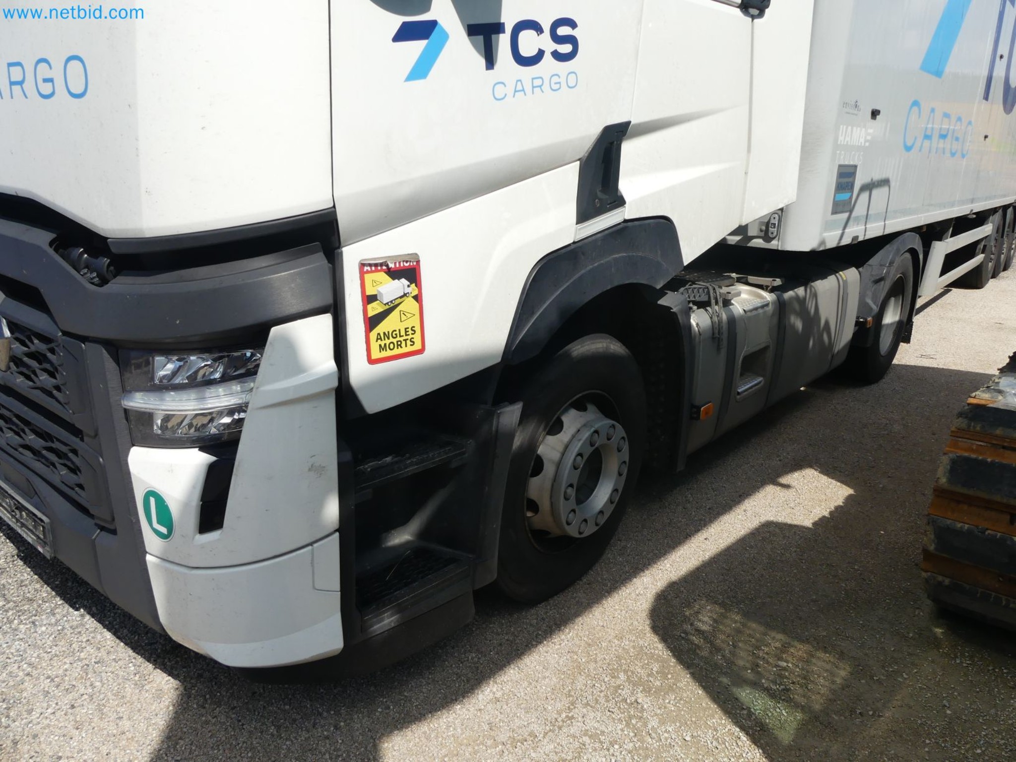 Ciągniki siodłowe Ford i naczepy Knapen K 100-19