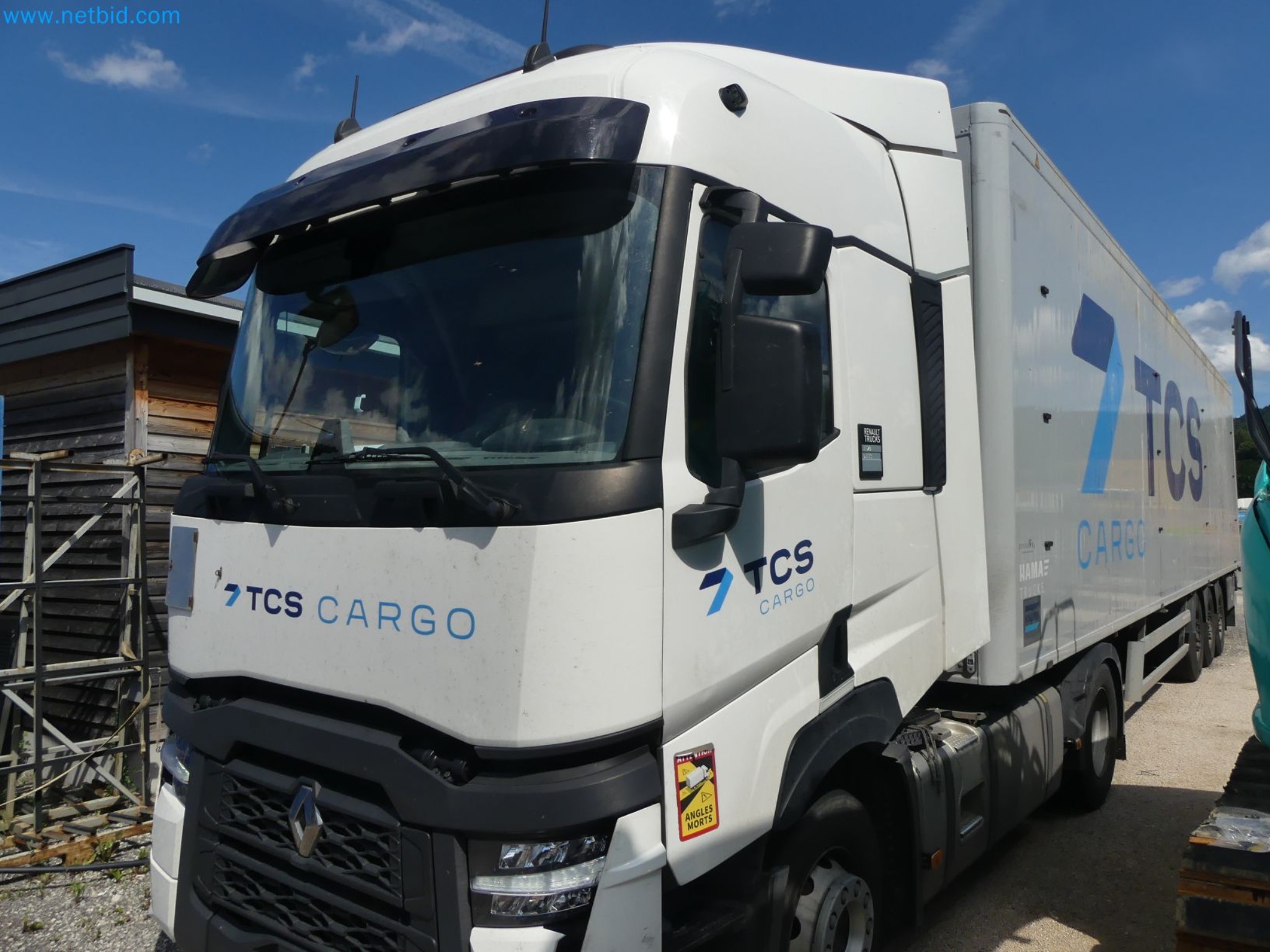 Ciągniki siodłowe Ford i naczepy Knapen K 100-2