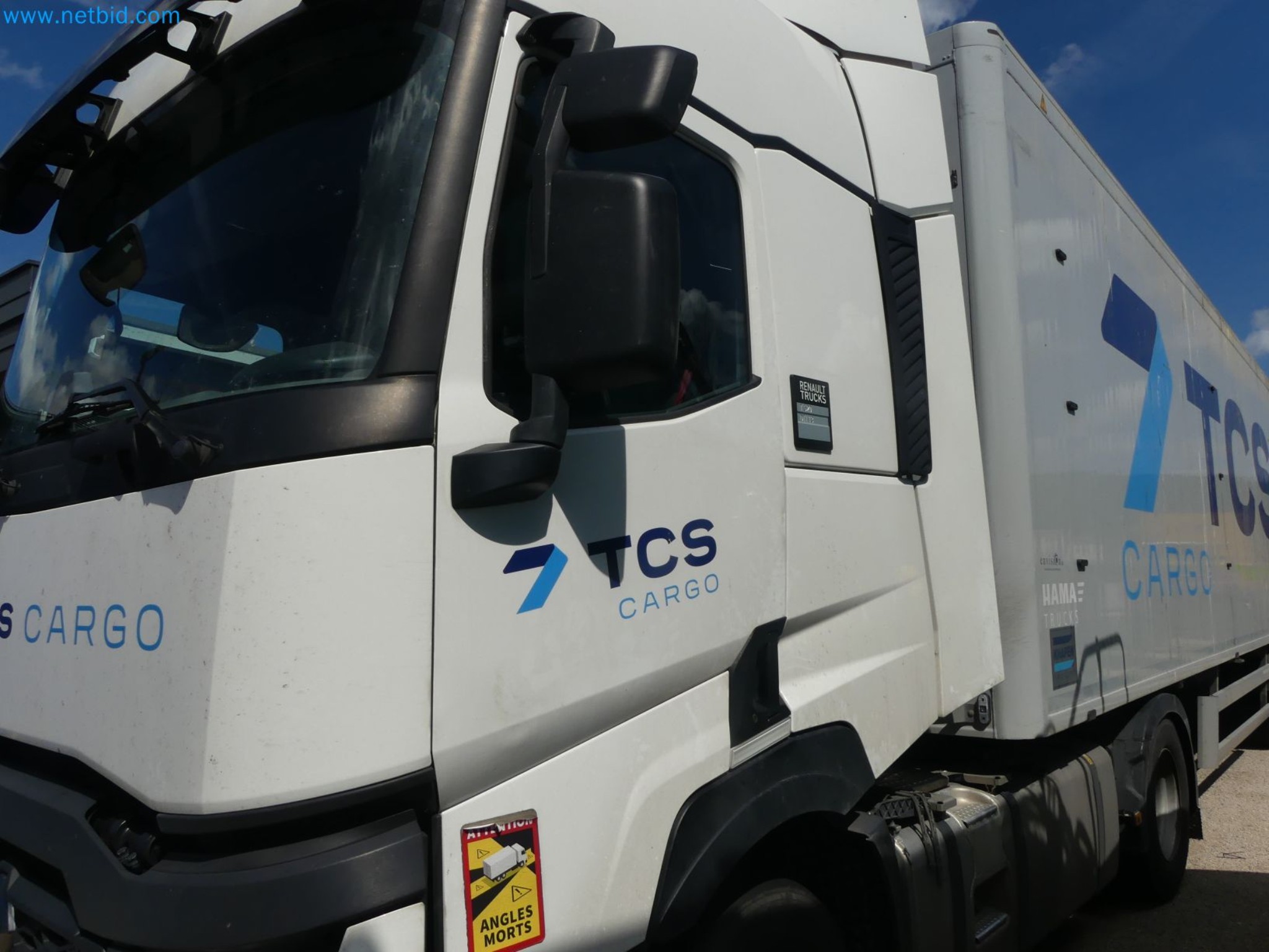 Ciągniki siodłowe Ford i naczepy Knapen K 100-20