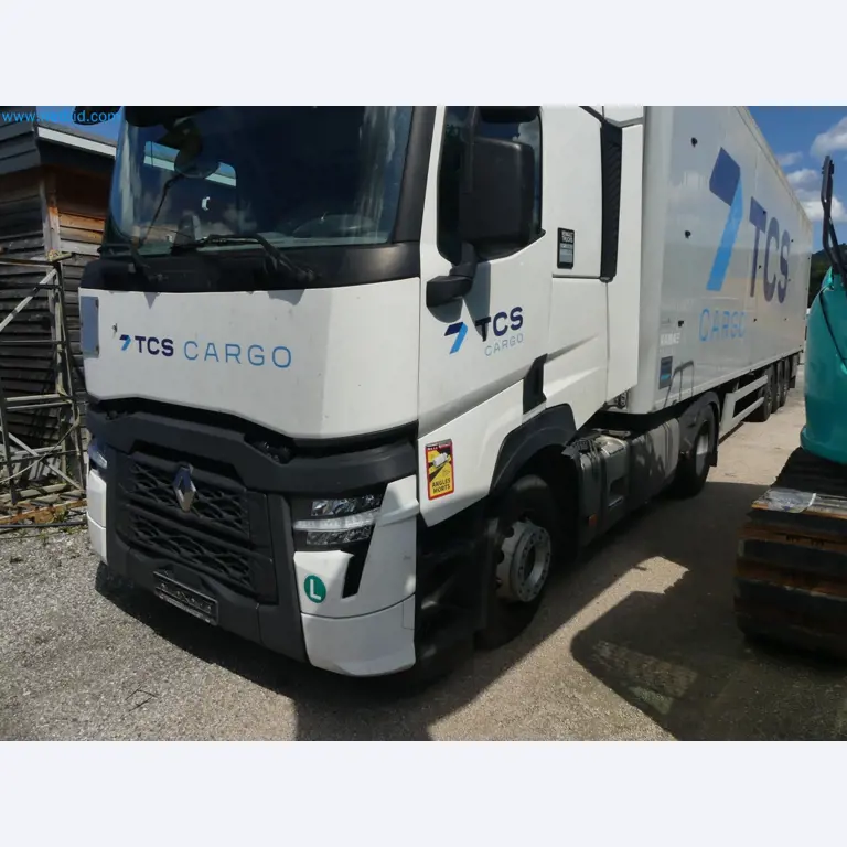 Renault en Ford trekkers en Knapen K 100 opleggers-3