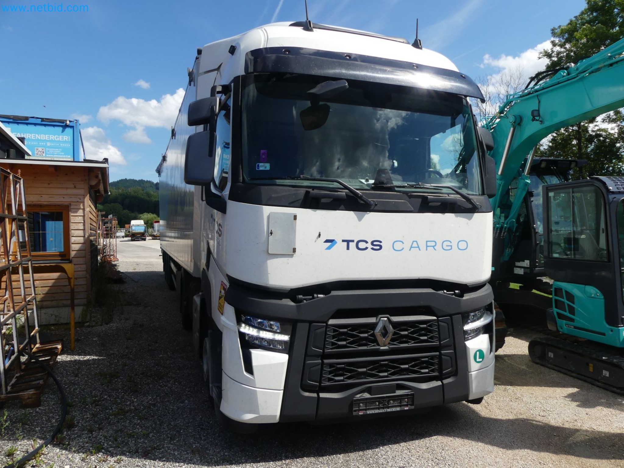 Ciągniki siodłowe Ford i naczepy Knapen K 100-4