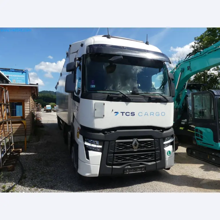 Renault en Ford trekkers en Knapen K 100 opleggers-4