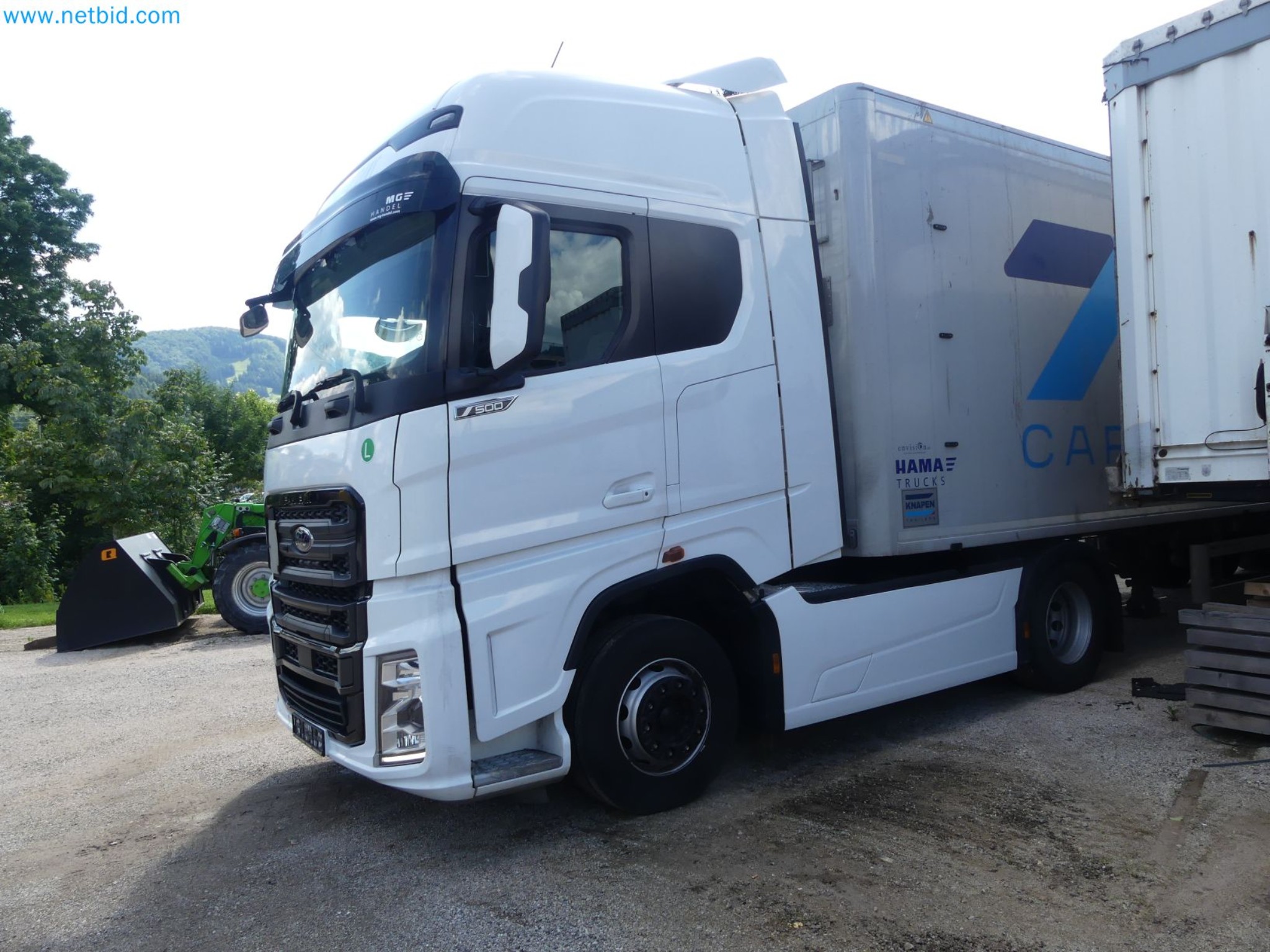 Ford tractor units and Knapen K 100 semi-trailers-10