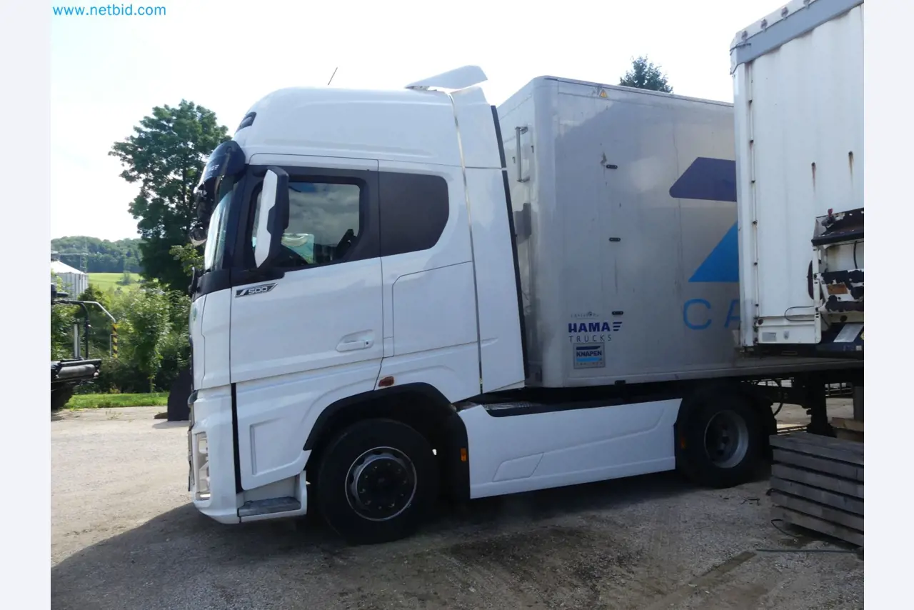 Ford tractor units and Knapen K 100 semi-trailers-11