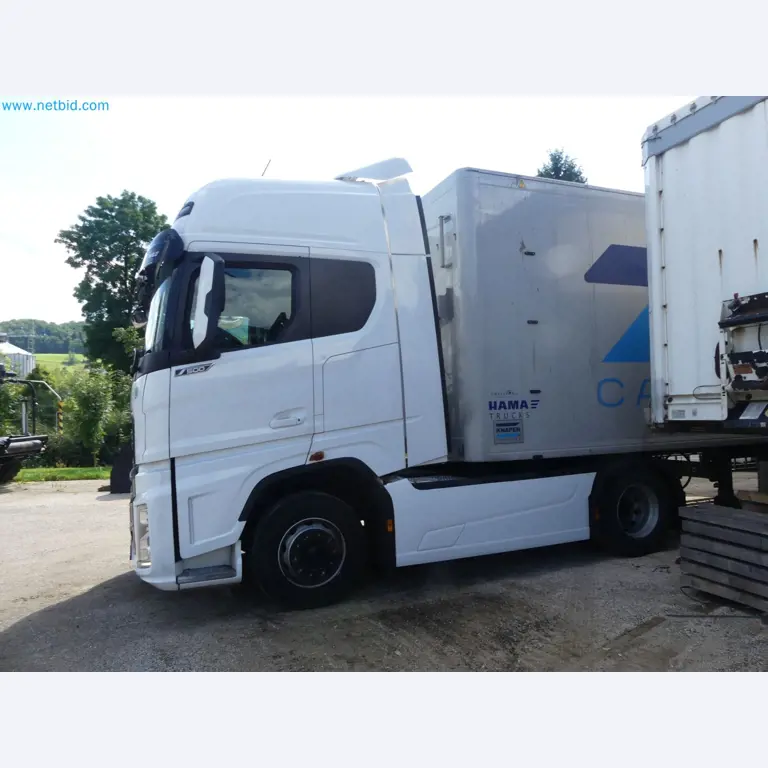 Ford tractor units and Knapen K 100 semi-trailers-11