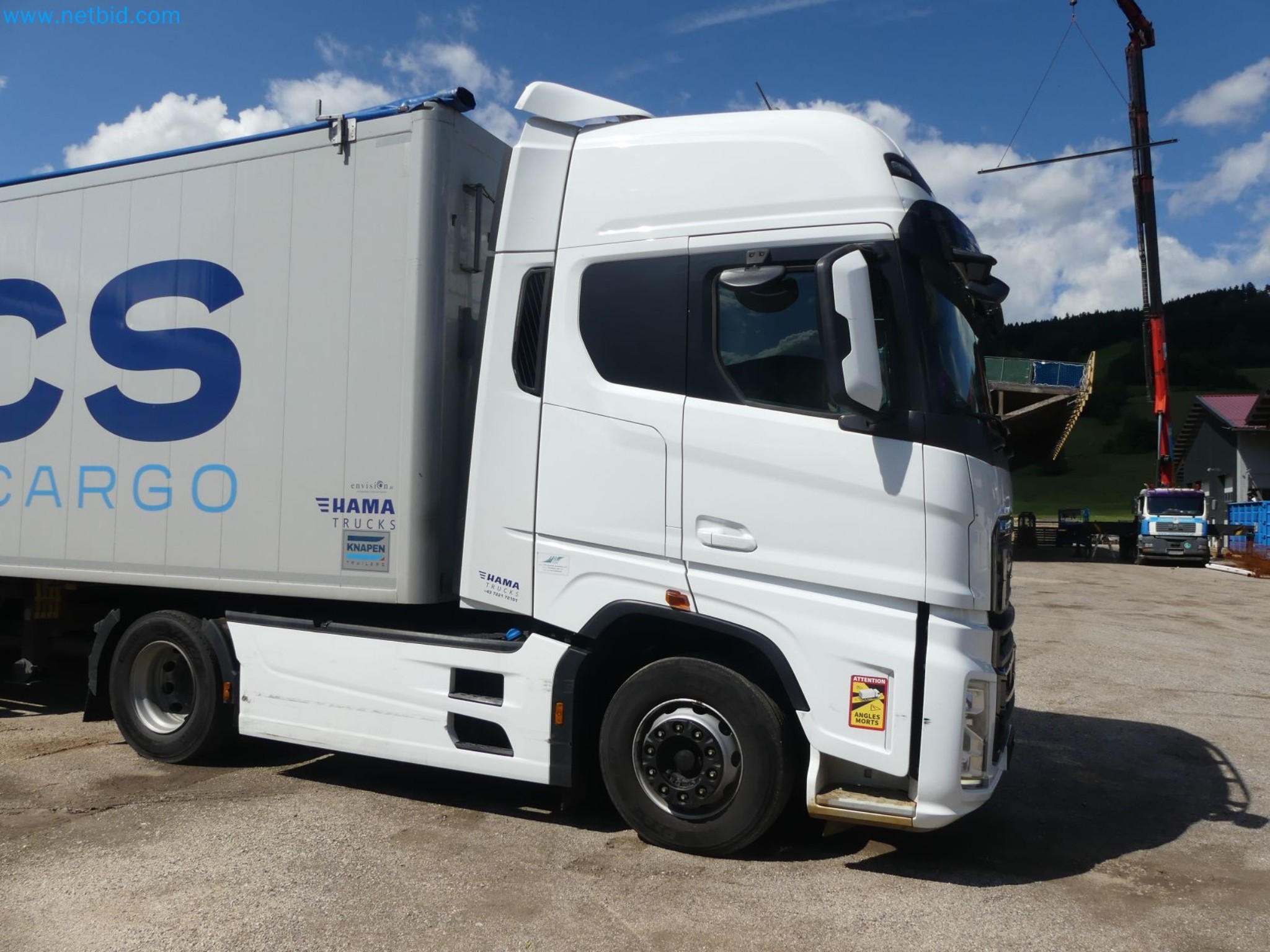 Ford tractor units and Knapen K 100 semi-trailers-2