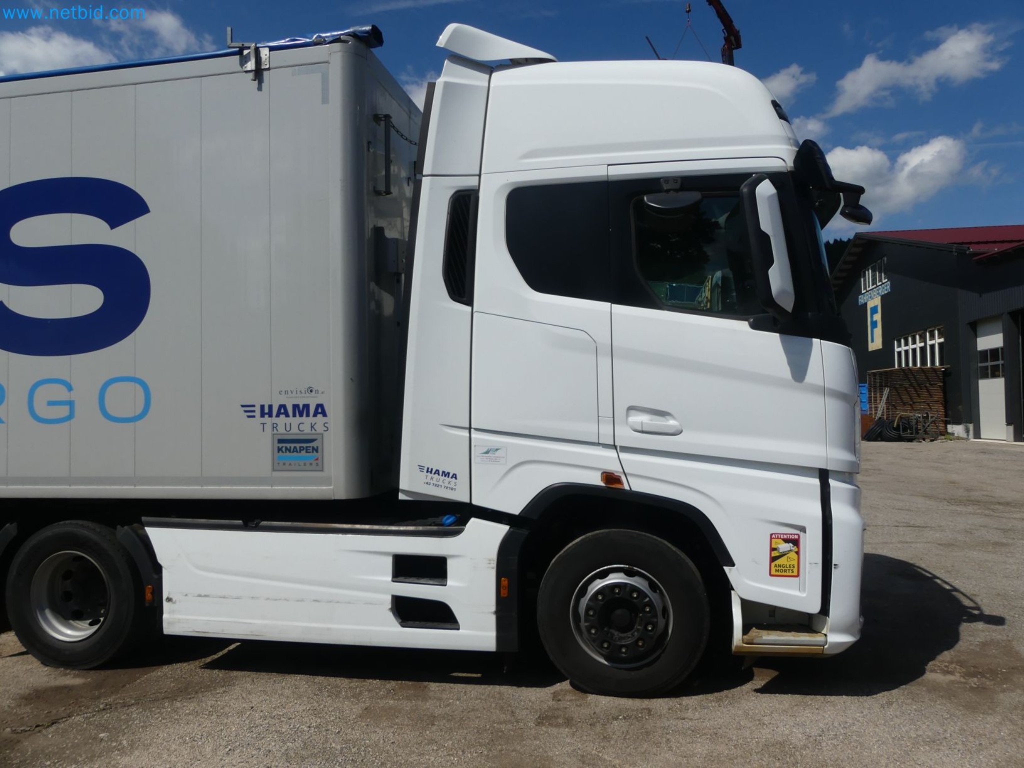 Ford tractor units and Knapen K 100 semi-trailers-3