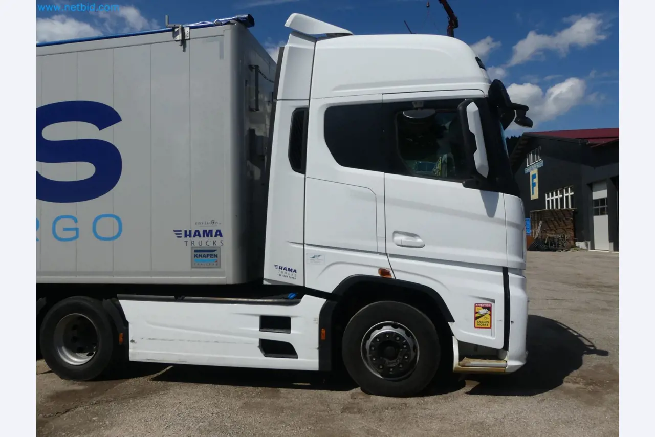 Ford tractor units and Knapen K 100 semi-trailers-3