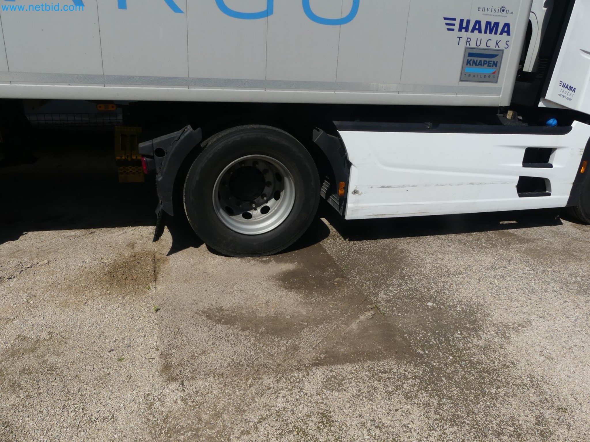 Ford tractor units and Knapen K 100 semi-trailers-5