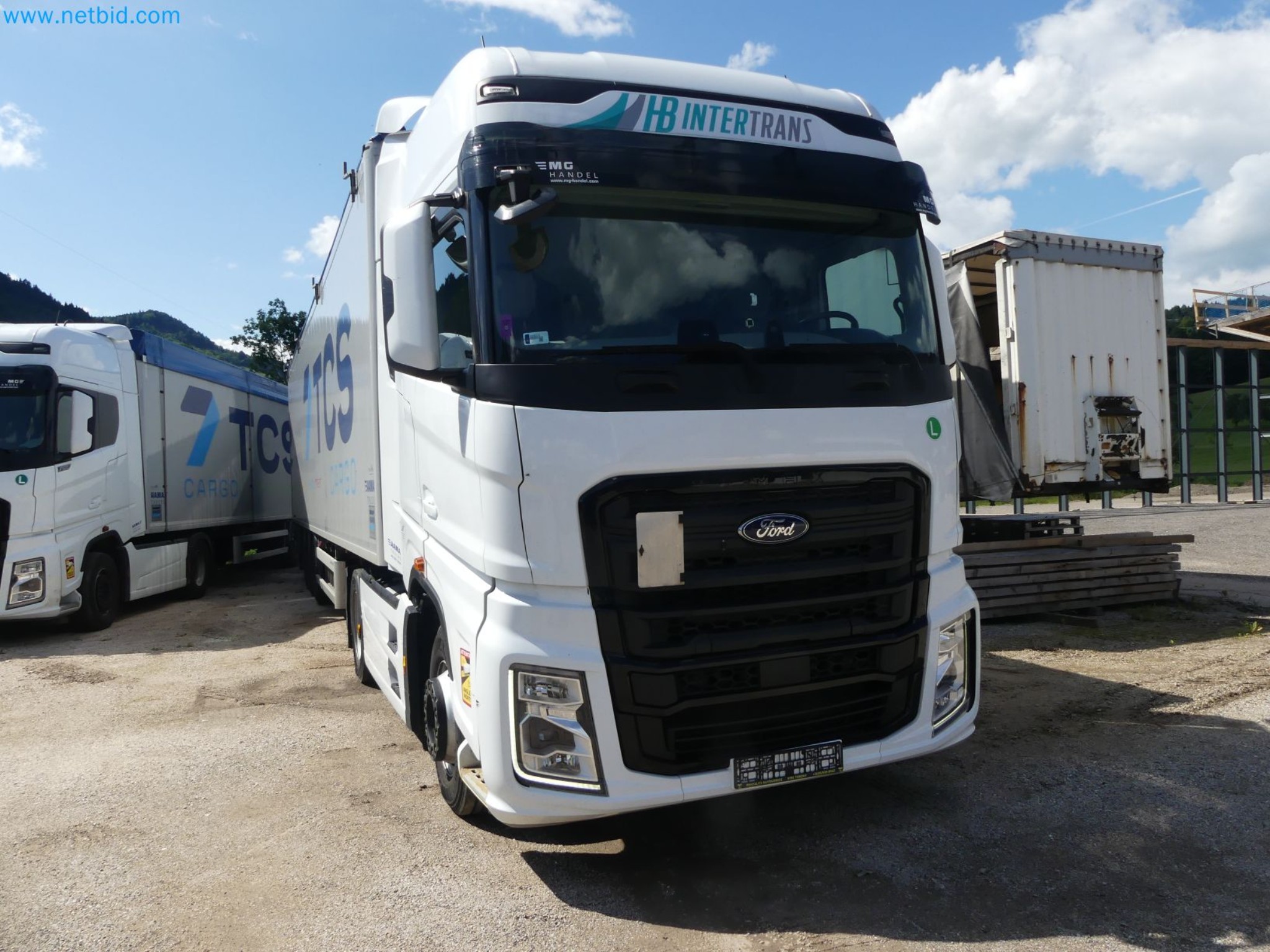 Ford tractor units and Knapen K 100 semi-trailers-6