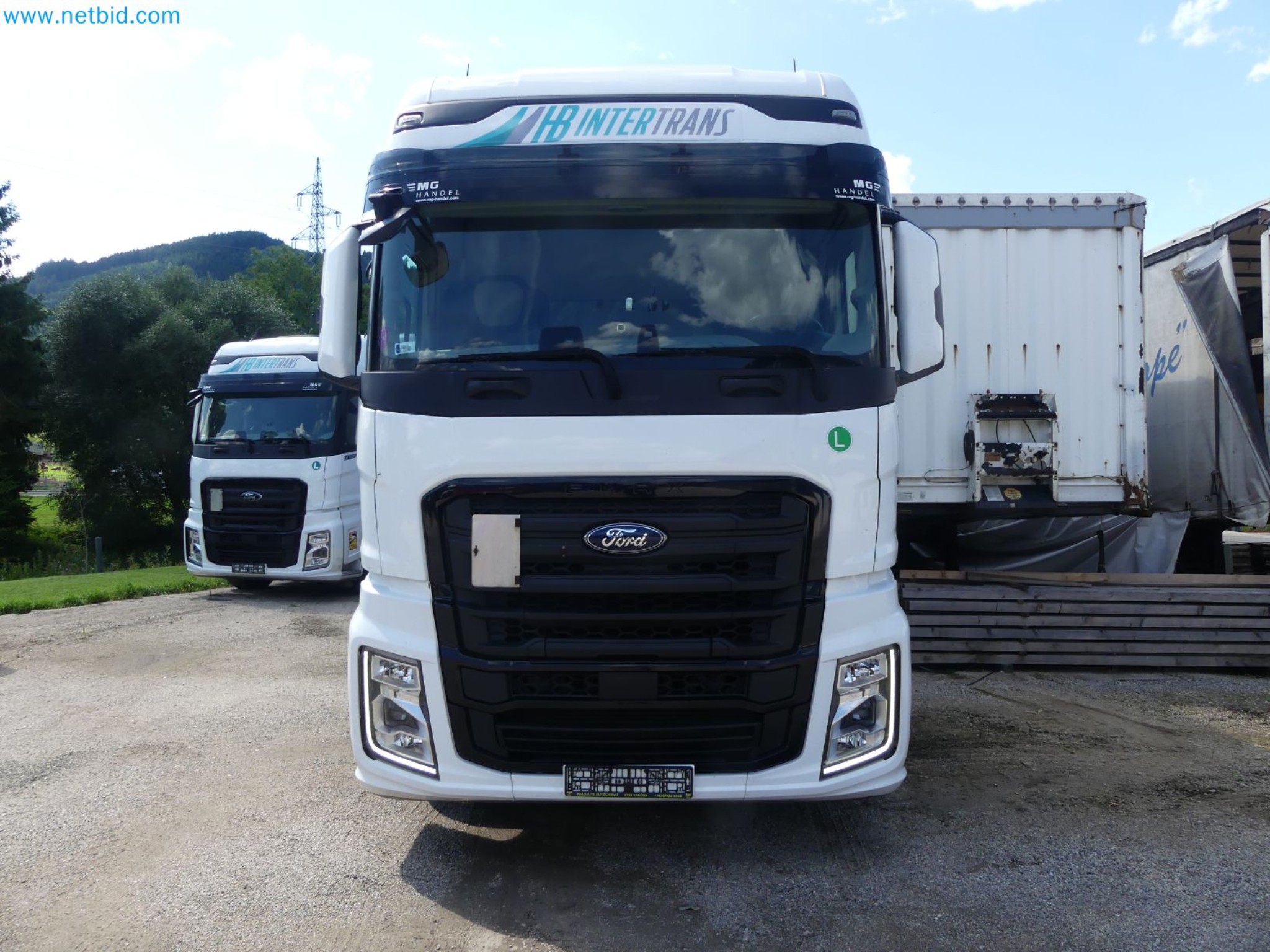 Ford tractor units and Knapen K 100 semi-trailers-7