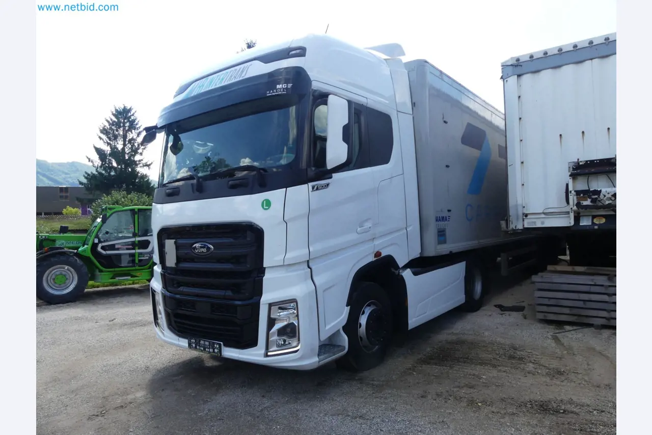 Ford tractor units and Knapen K 100 semi-trailers-9