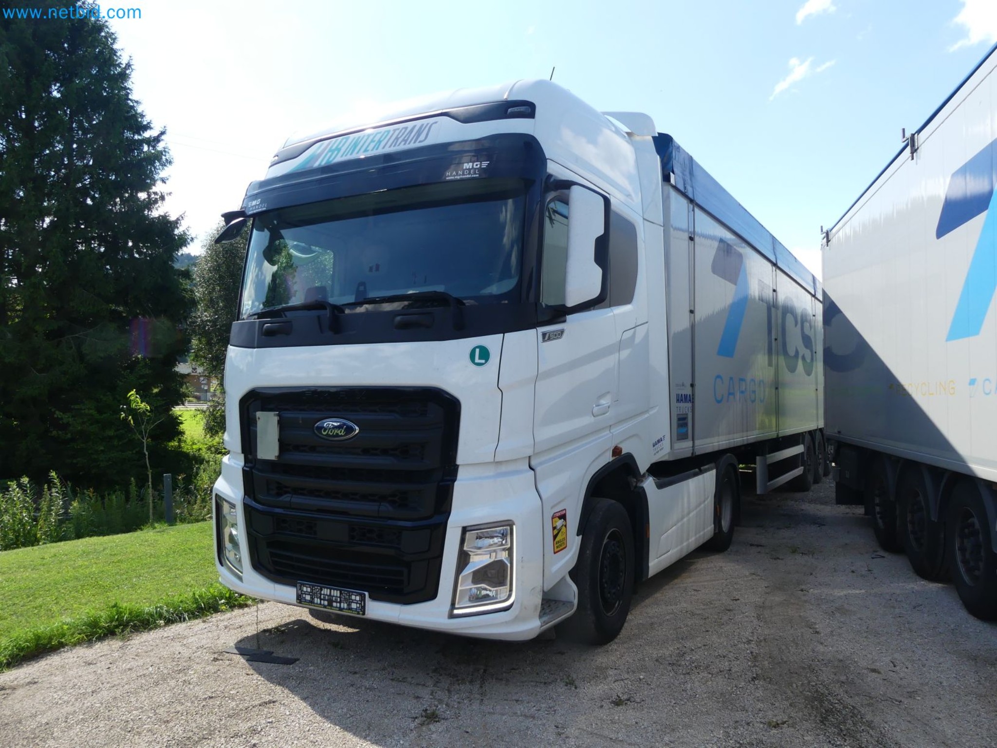 Ford tractor units and Knapen K 100 semi-trailers-12