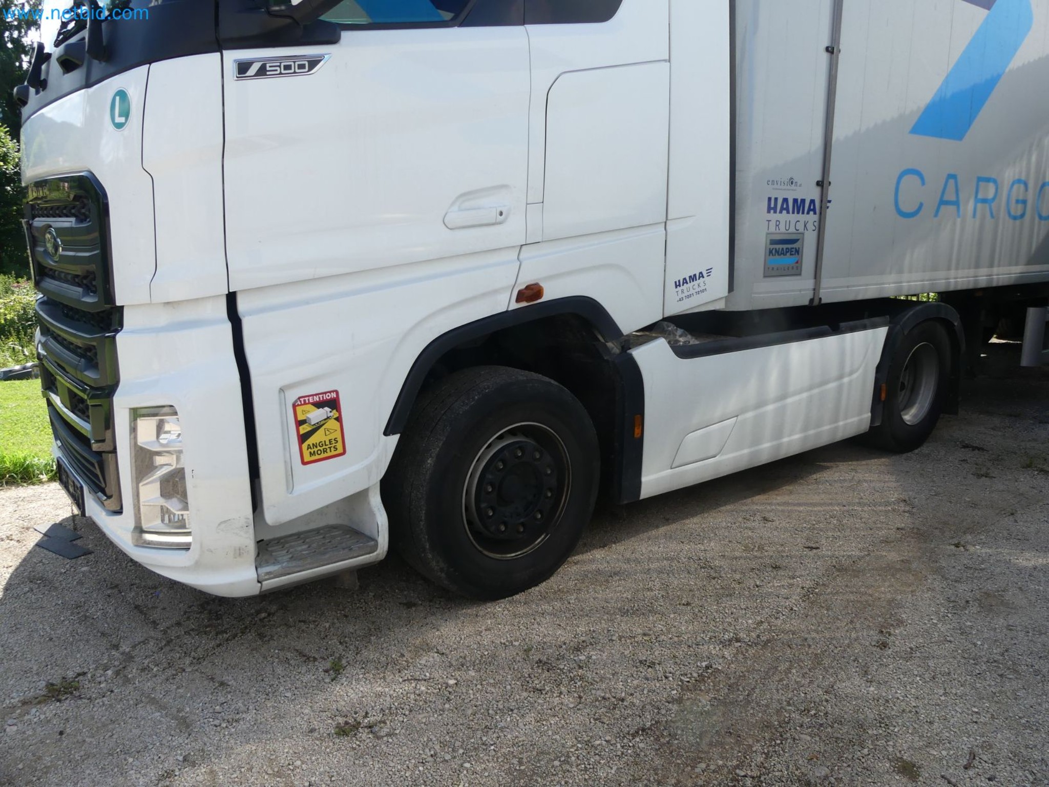 Ford tractor units and Knapen K 100 semi-trailers-16