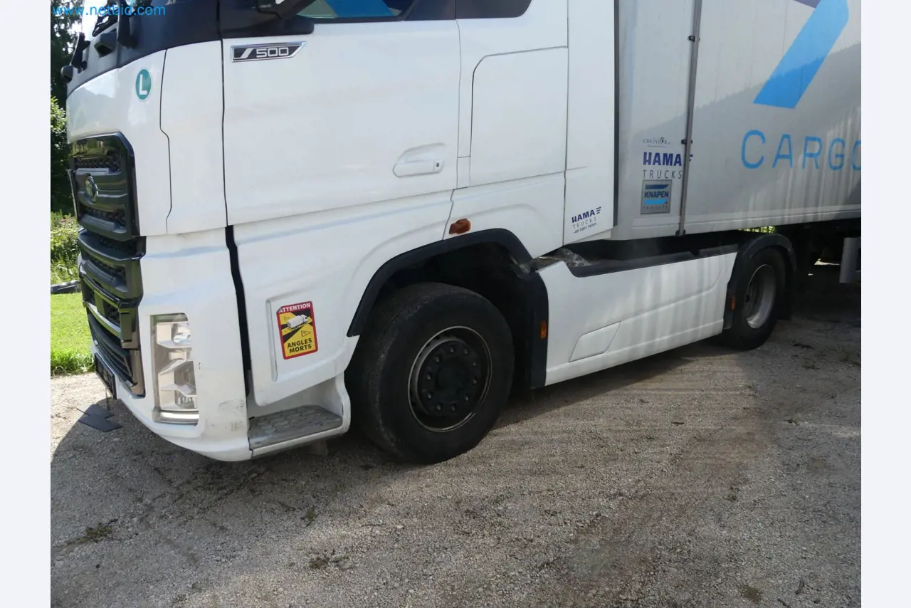 Ford tractor units and Knapen K 100 semi-trailers-16