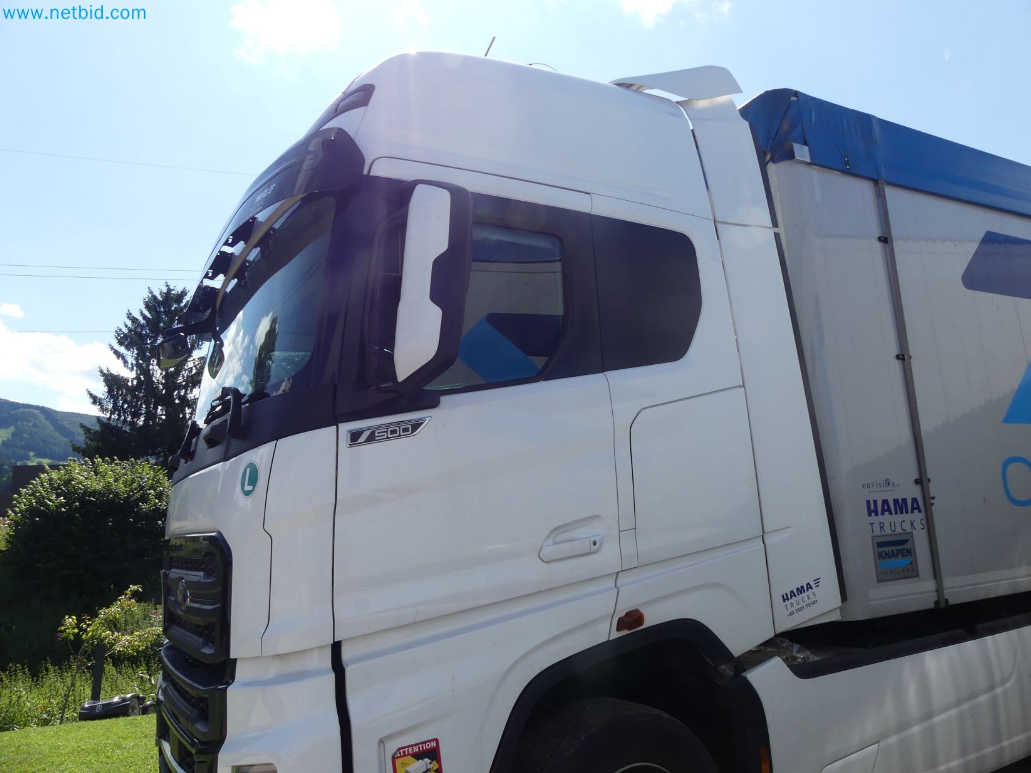 Ford tractor units and Knapen K 100 semi-trailers-17