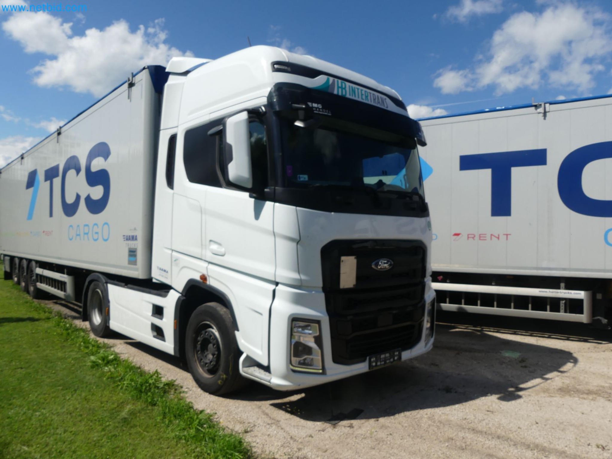 Ford tractor units and Knapen K 100 semi-trailers-1