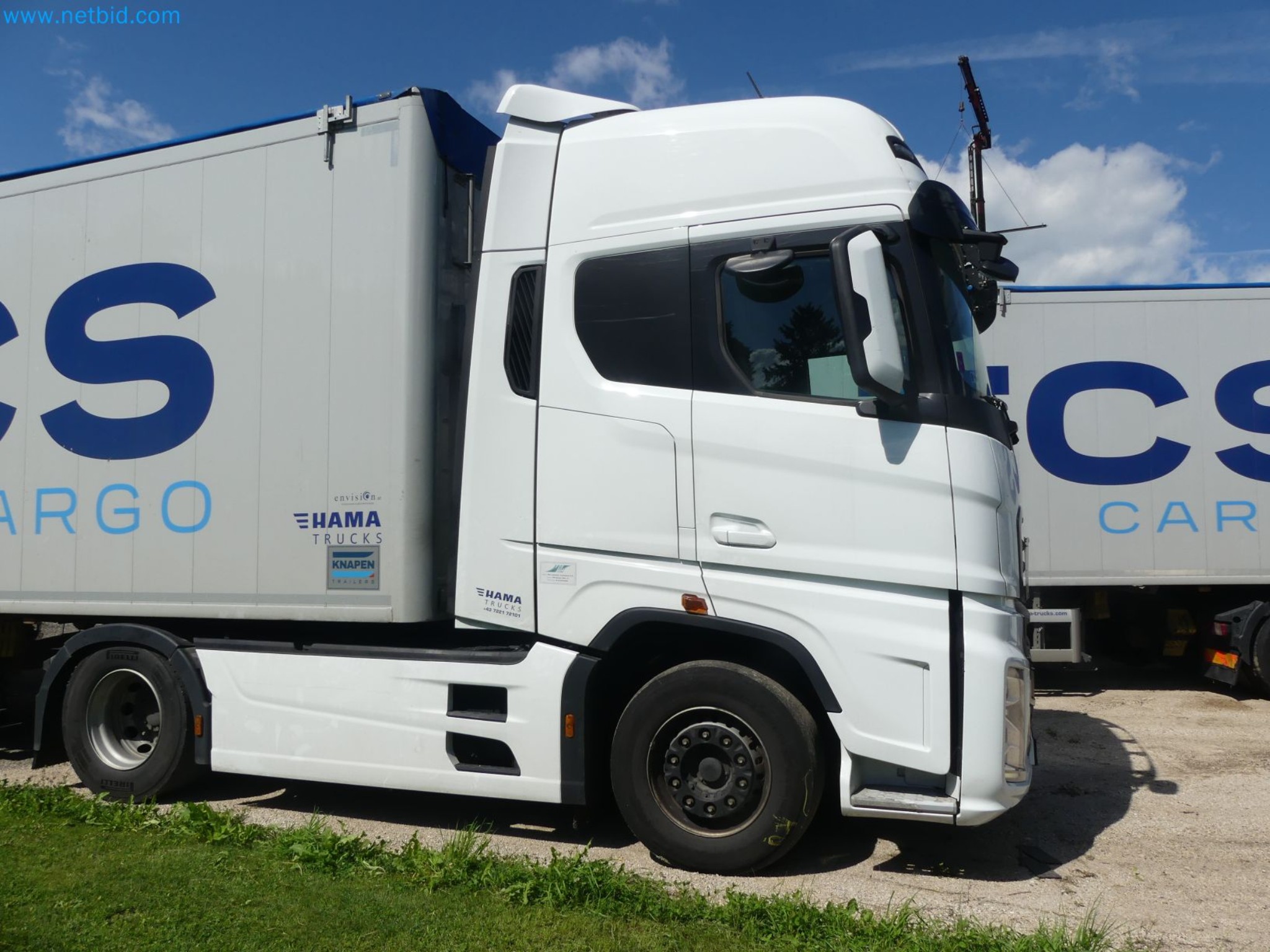 Ford tractor units and Knapen K 100 semi-trailers-3