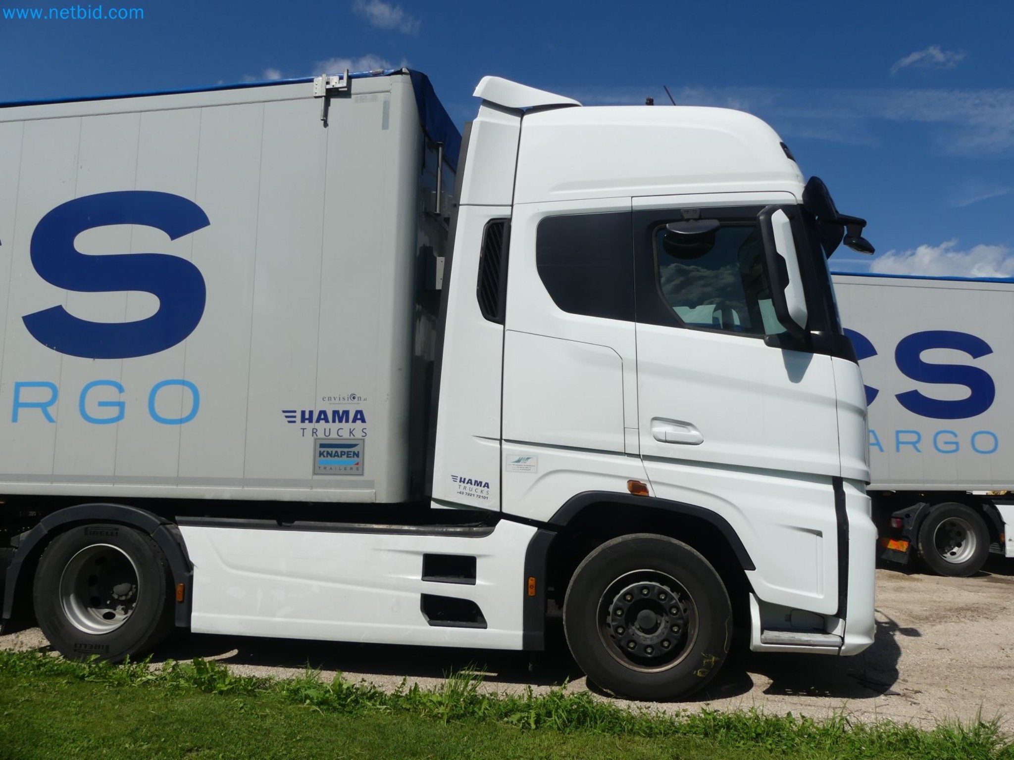 Ford tractor units and Knapen K 100 semi-trailers-4