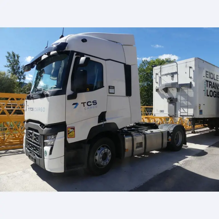 Renault en Ford trekkers en Knapen K 100 opleggers-10