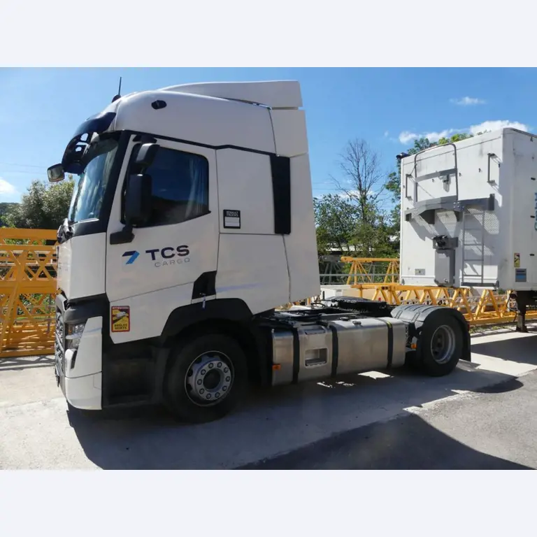 Renault en Ford trekkers en Knapen K 100 opleggers-11