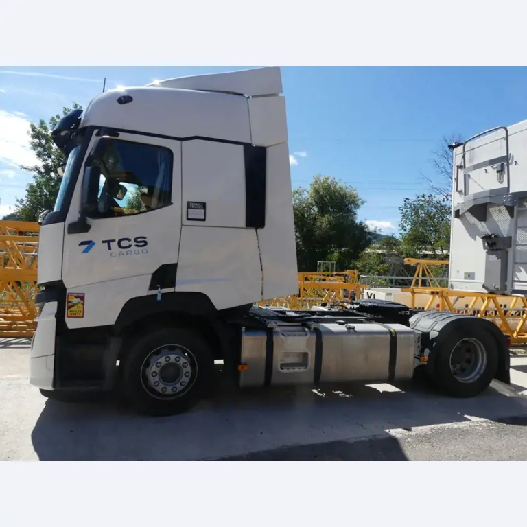 Renault en Ford trekkers en Knapen K 100 opleggers-12