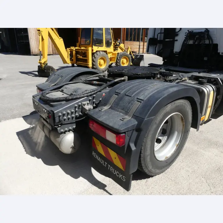 Renault en Ford trekkers en Knapen K 100 opleggers-19