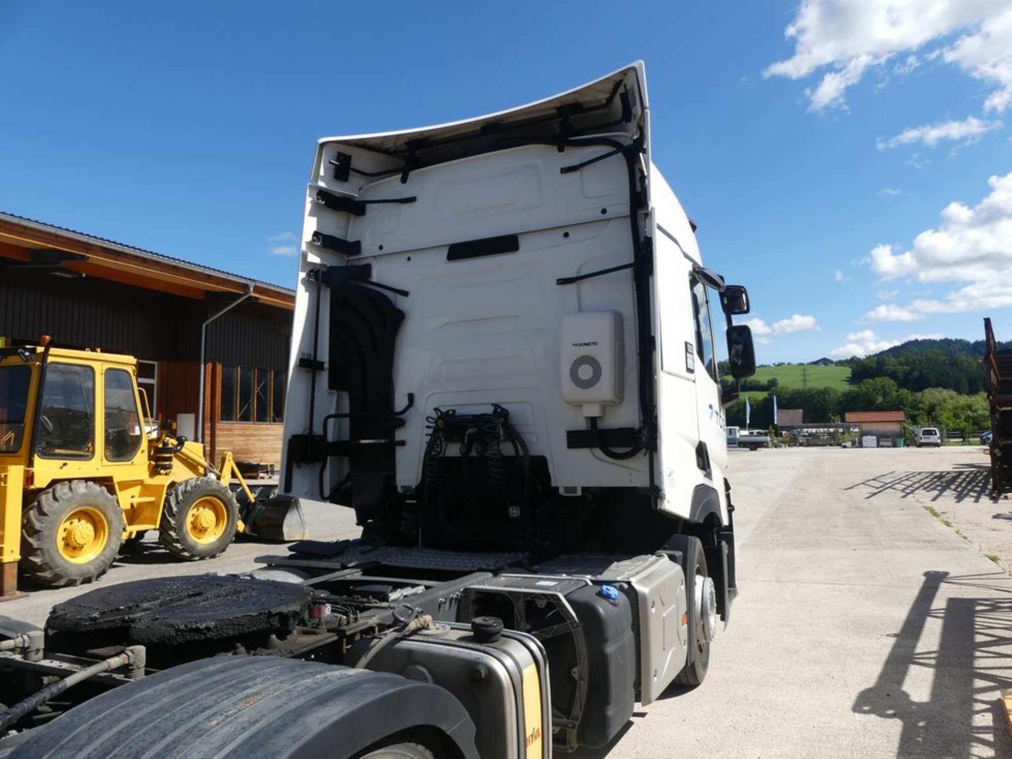 Ciągniki siodłowe Ford i naczepy Knapen K 100-21