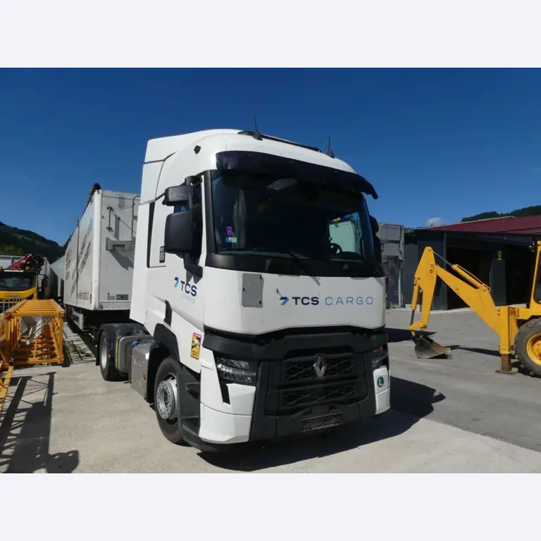 Renault en Ford trekkers en Knapen K 100 opleggers-2