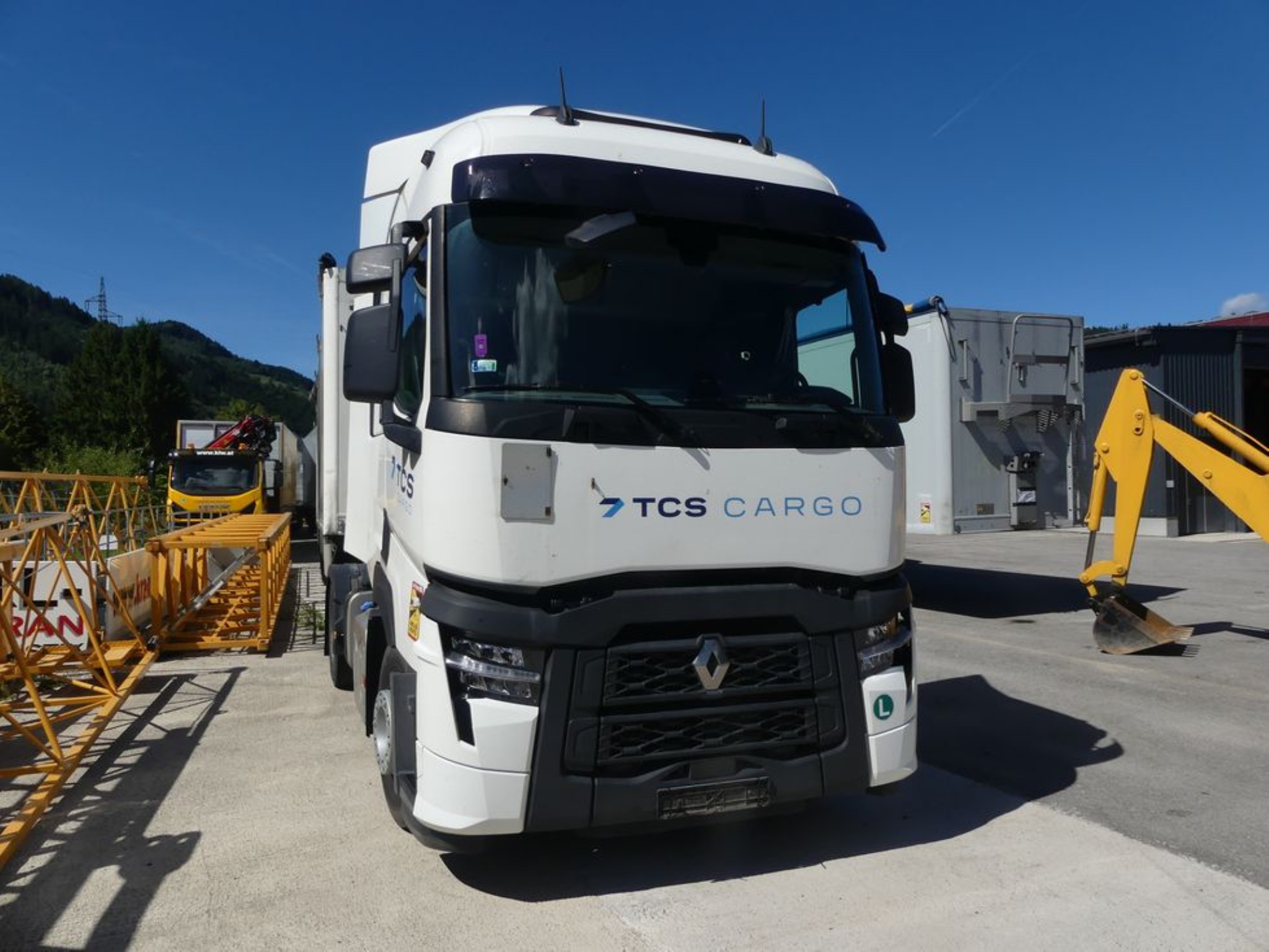 Ciągniki siodłowe Ford i naczepy Knapen K 100-3